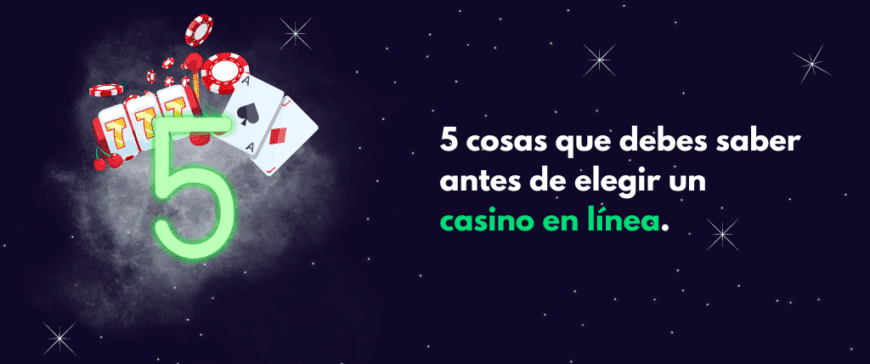 un casino online en Perú - 5 cosas